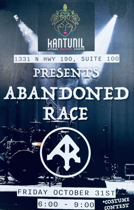 Kantunil presents Abandoned Race, Covington